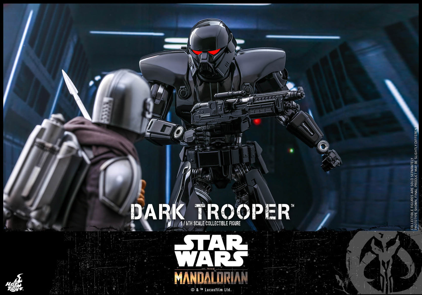 Dark Trooper 1/6 - Star Wars: The Mandalorian Hot Toys