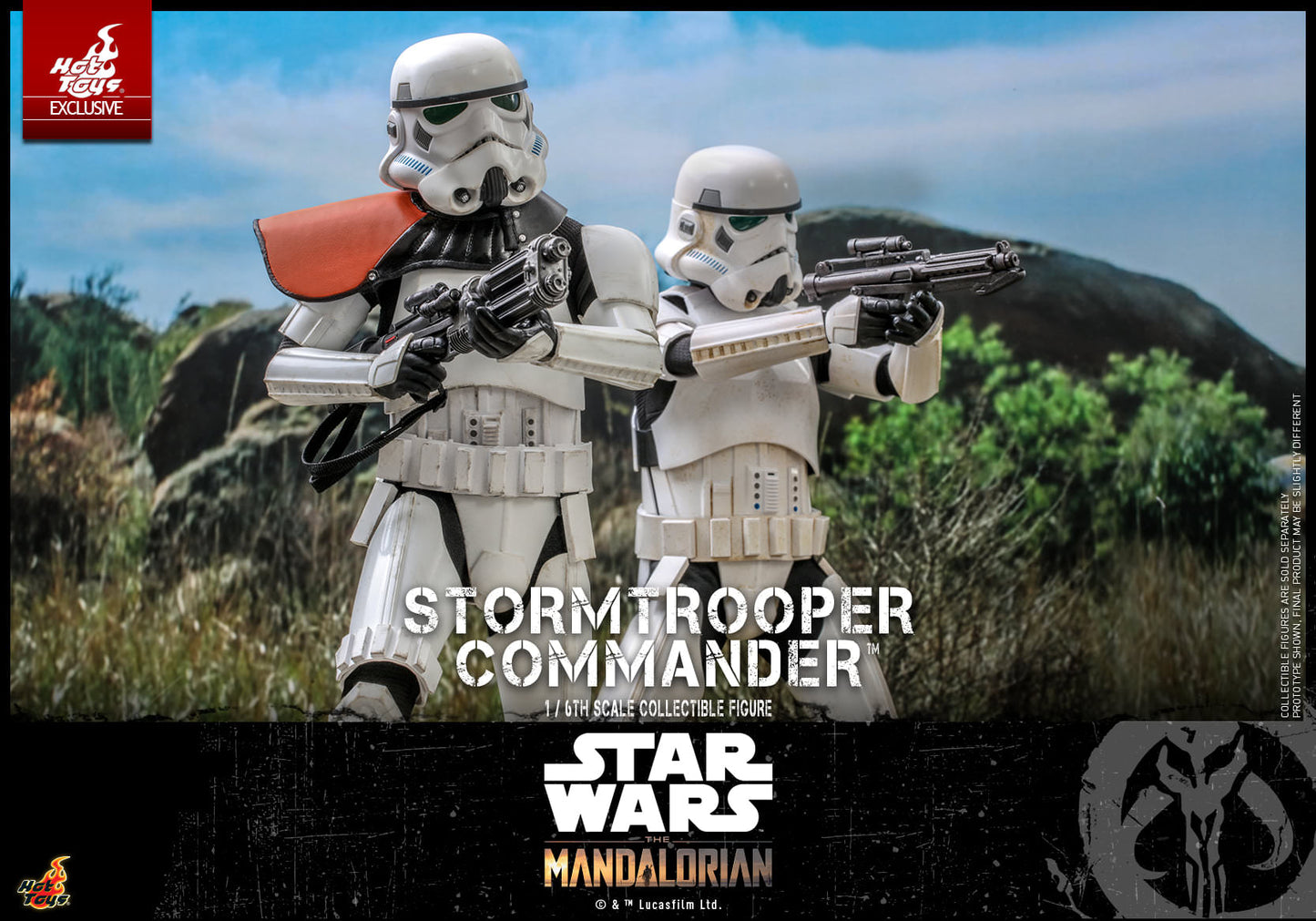 Stormtrooper Commander Exclusive 1/6 - Star Wars: The Mandalorian Hot Toys