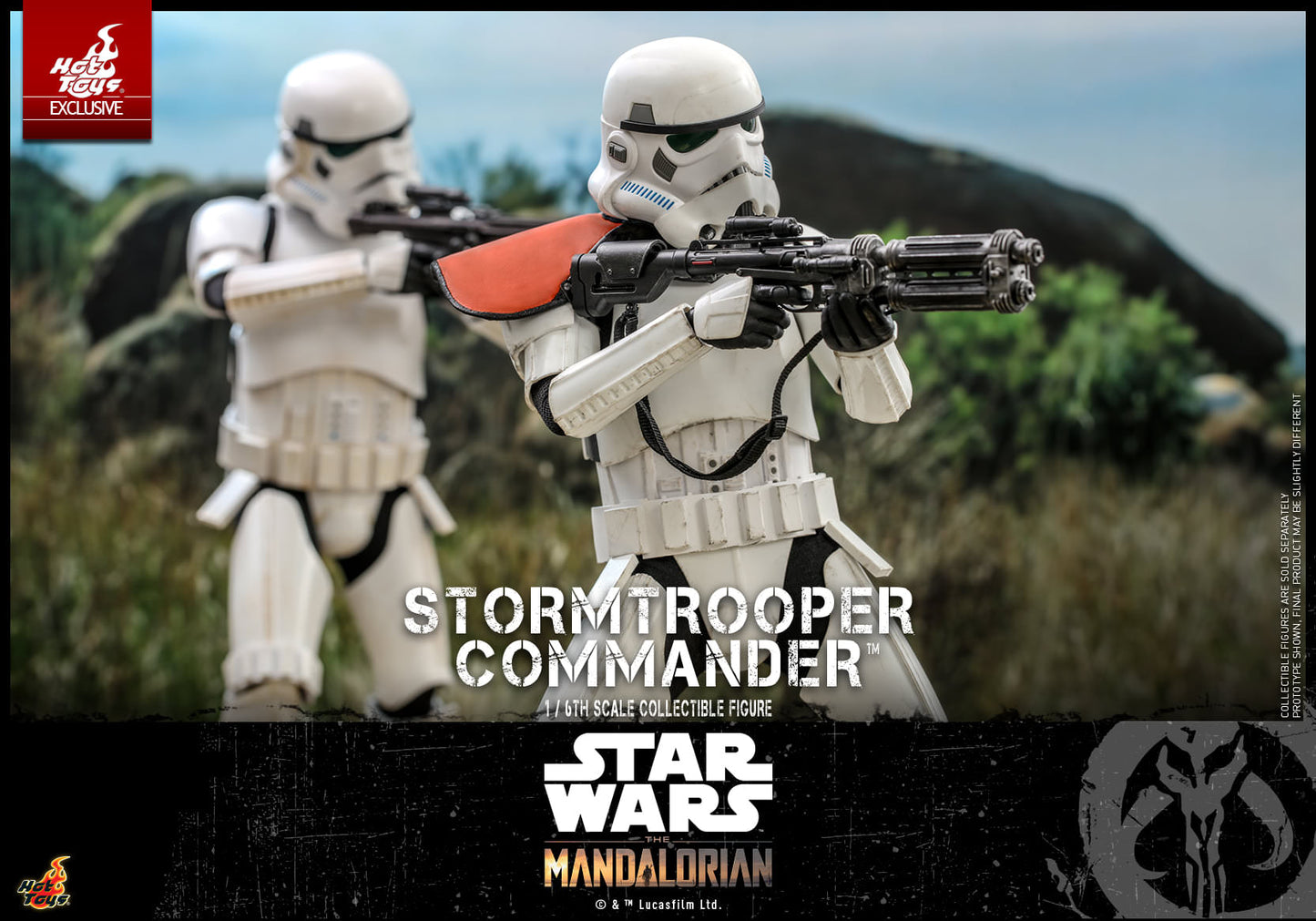 Stormtrooper Commander Exclusive 1/6 - Star Wars: The Mandalorian Hot Toys