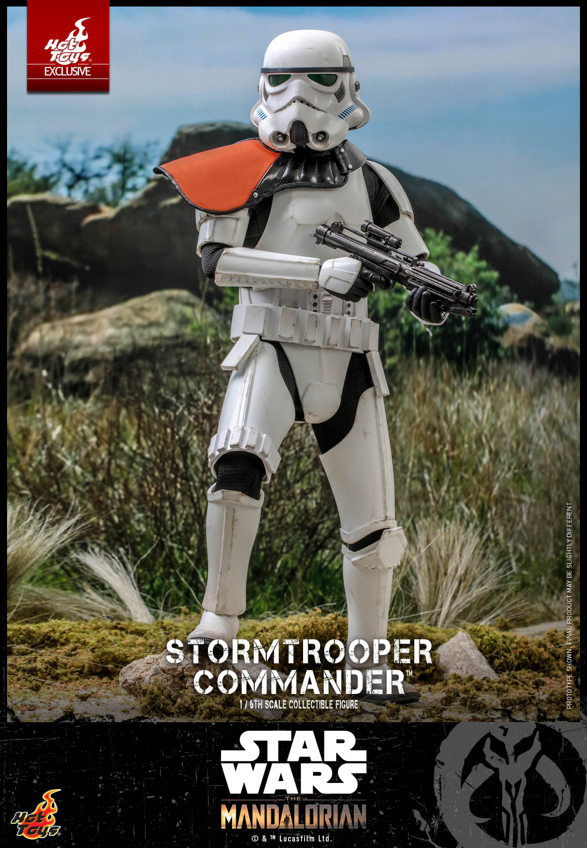 Stormtrooper Commander Exclusive 1/6 - Star Wars: The Mandalorian Hot Toys