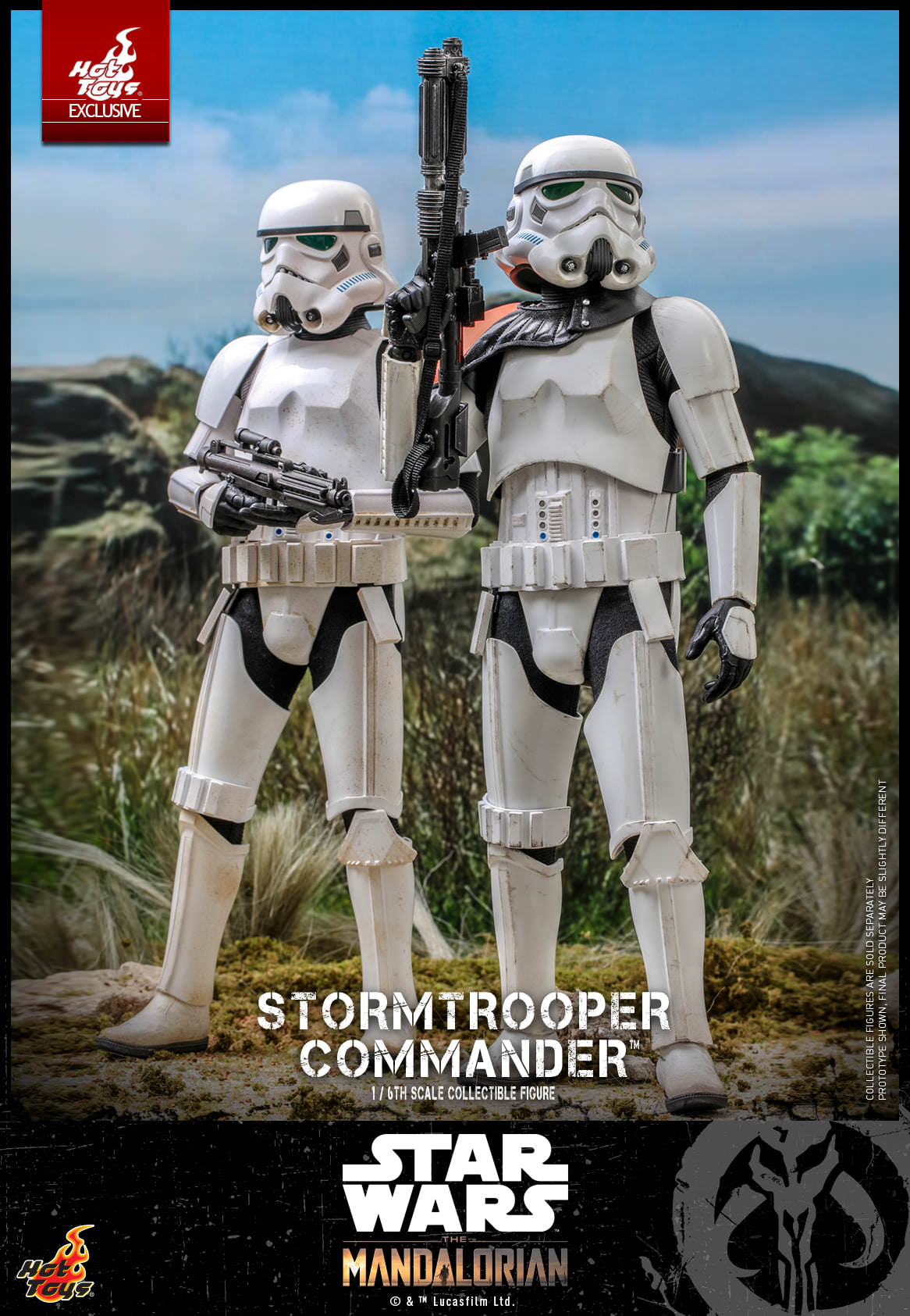 Stormtrooper Commander Exclusive 1/6 - Star Wars: The Mandalorian Hot Toys
