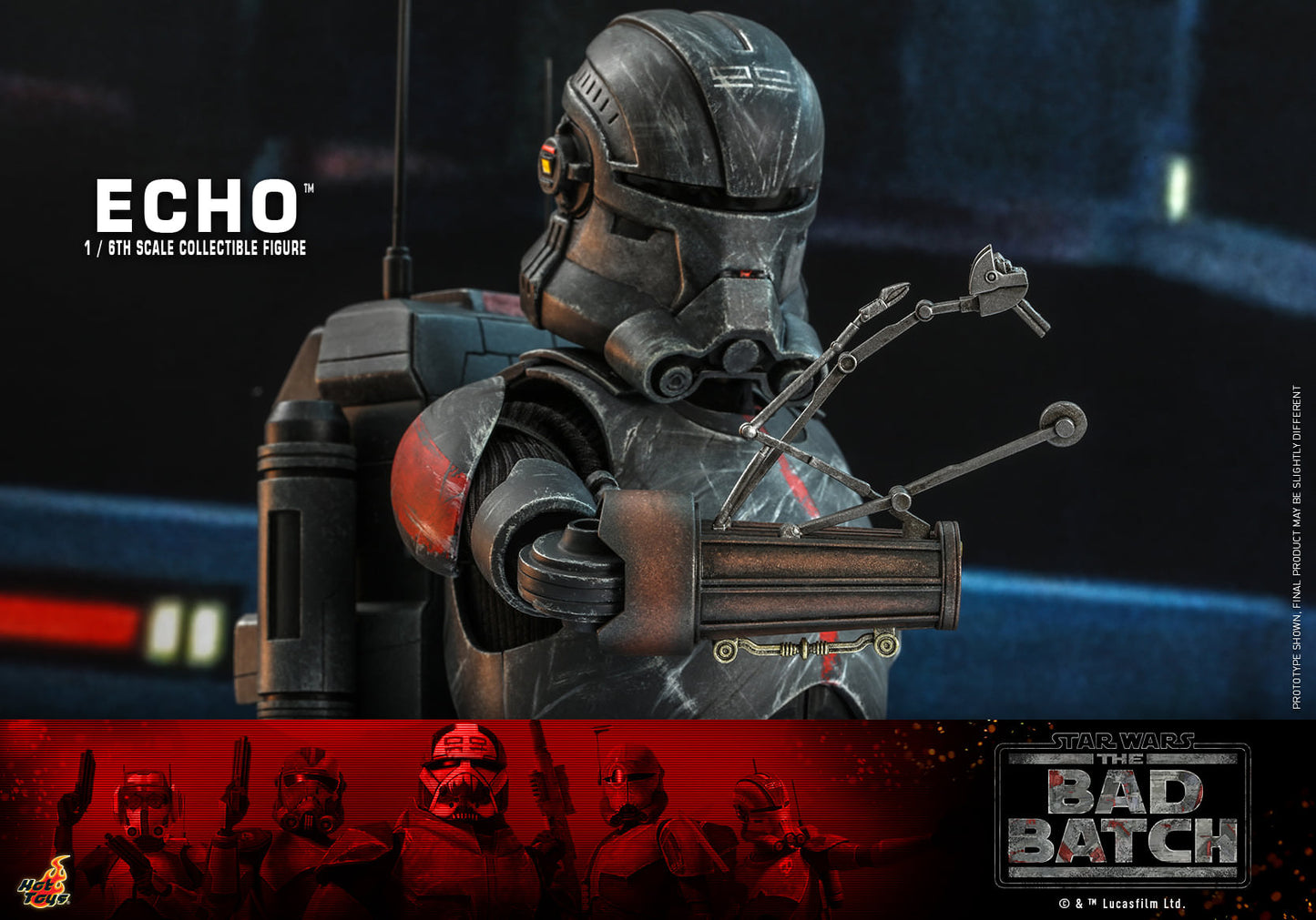 Echo 1/6 - Star Wars: The Bad Batch Hot Toys