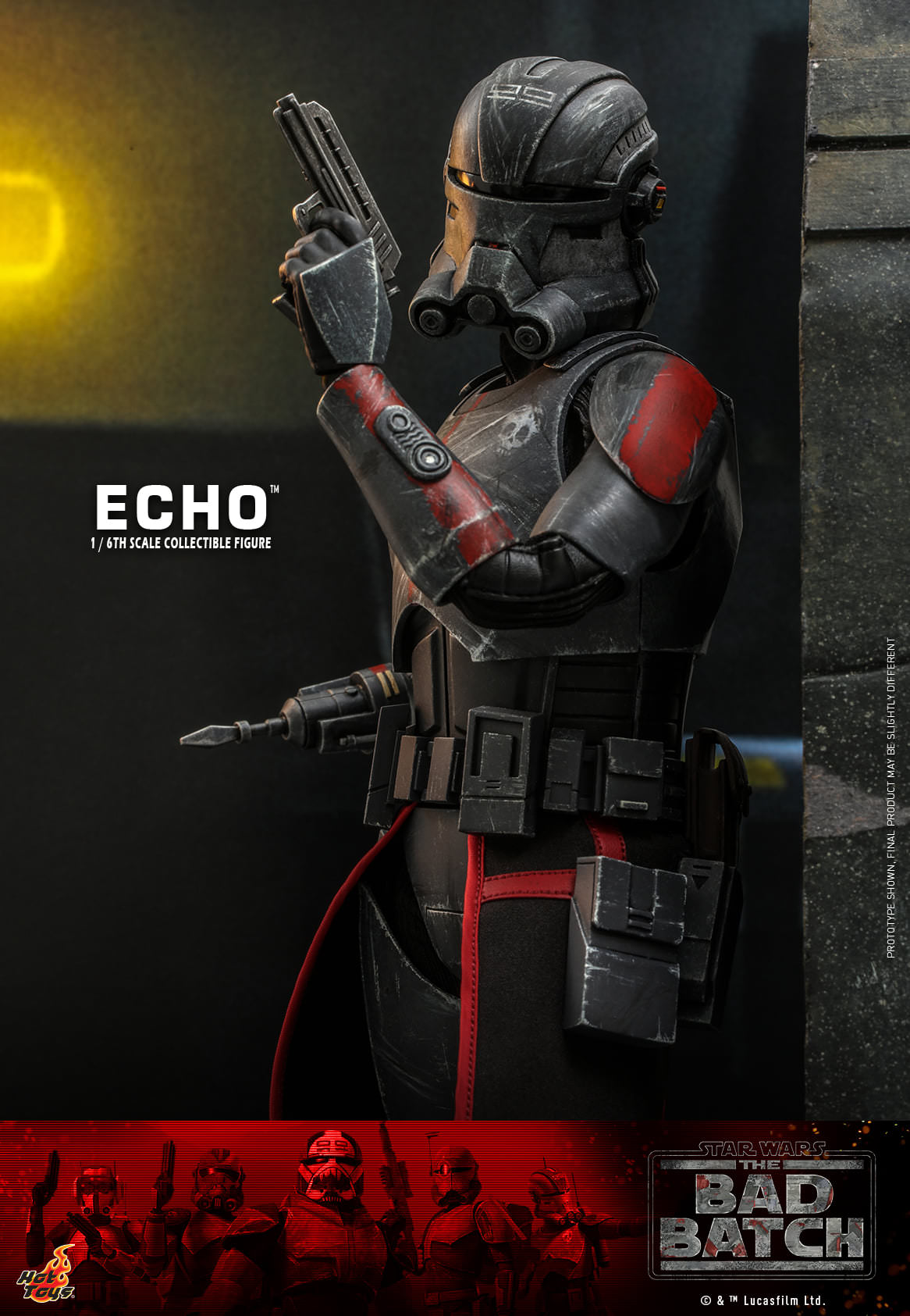 Echo 1/6 - Star Wars: The Bad Batch Hot Toys