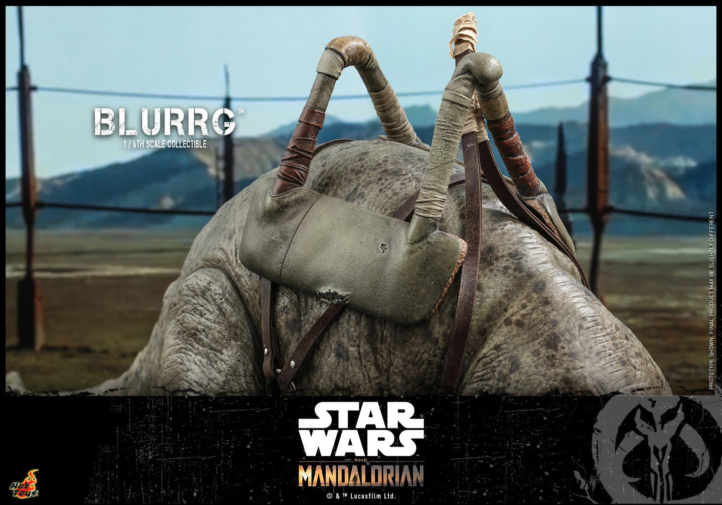 Blurrg 1/6 - Star Wars: The Mandalorian Hot Toys