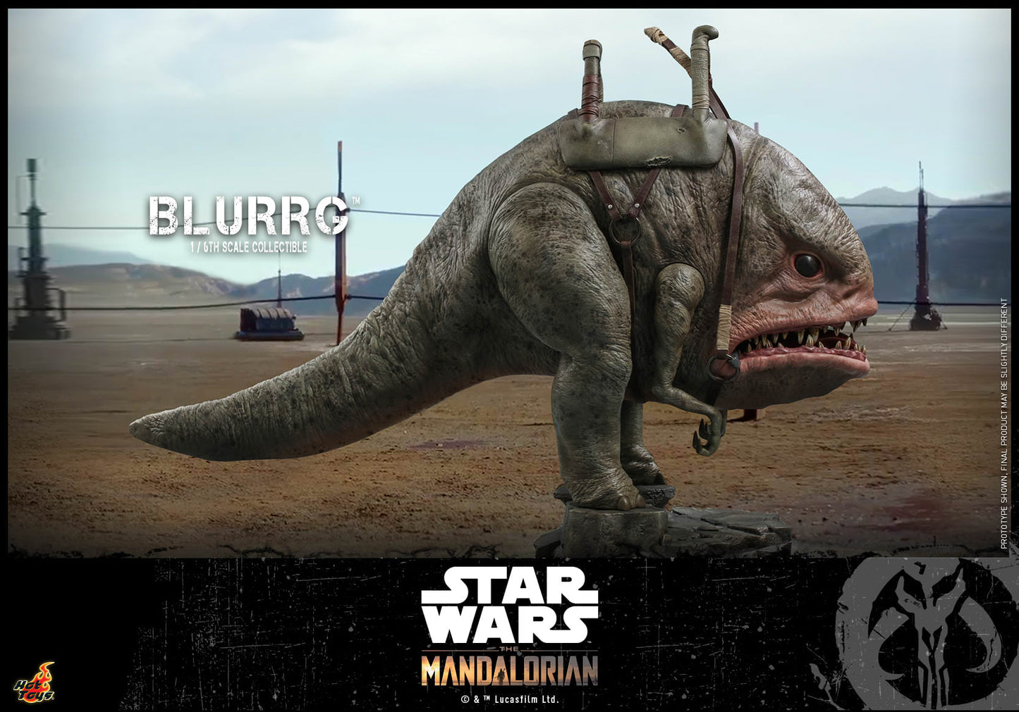 Blurrg 1/6 - Star Wars: The Mandalorian Hot Toys
