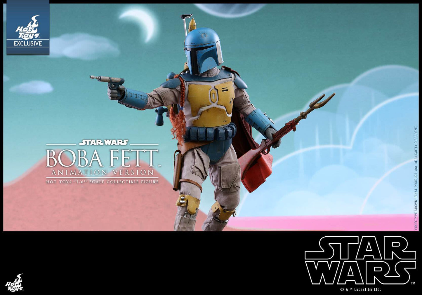 Boba Fett Animation Version Exclusive 1/6 - Star Wars Hot Toys