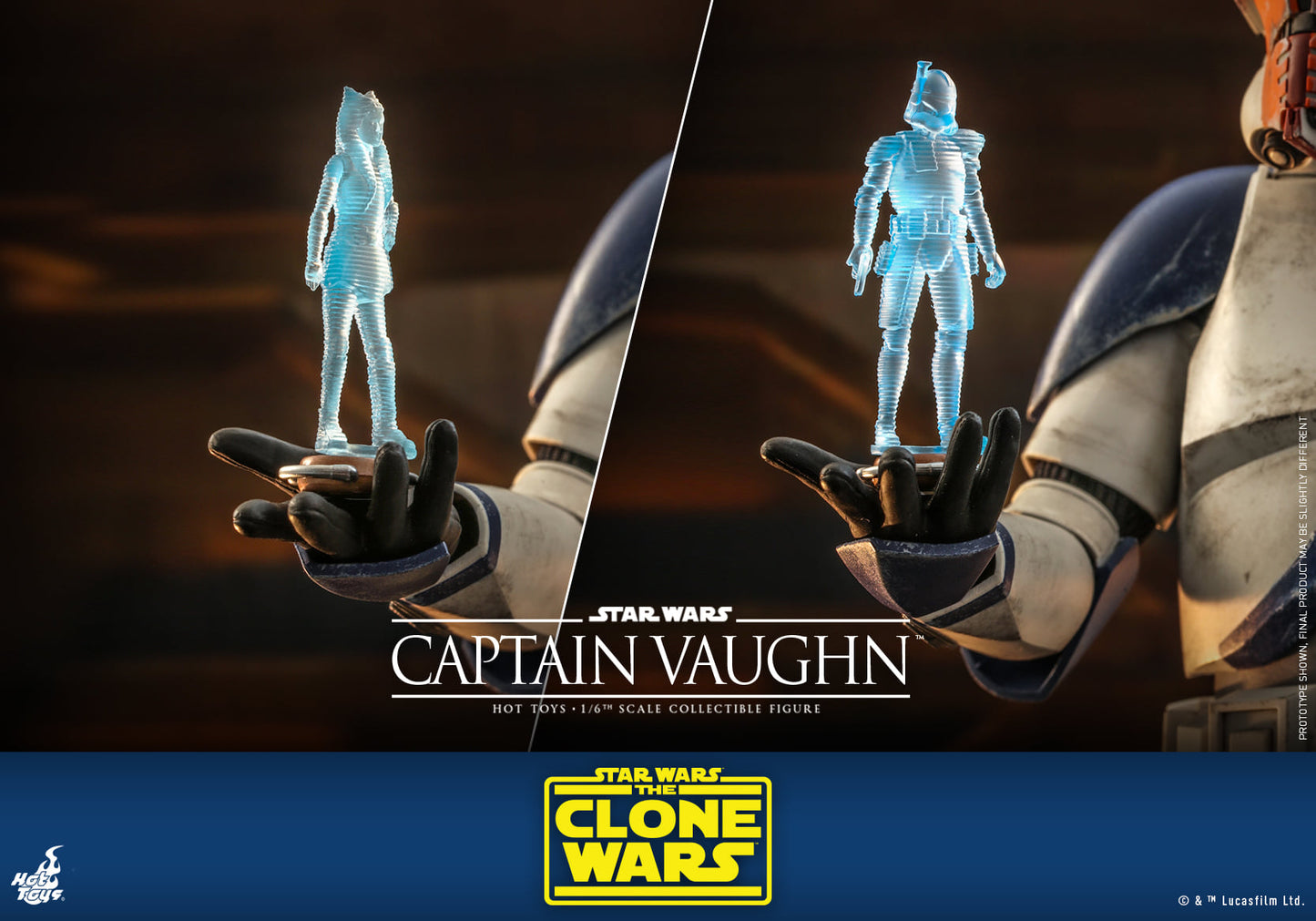 Captain Vaughn 1/6 - Star Wars: The Clone Wars Hot Toys