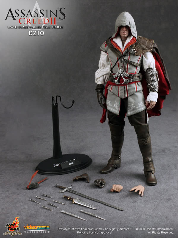 Ezio Auditore 1/6 - Assassin's Creed II Hot Toys