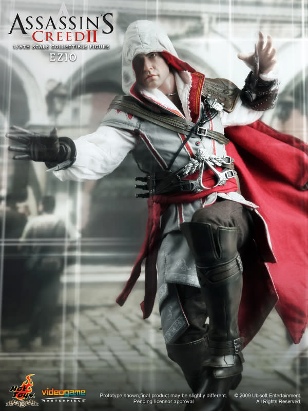 Ezio Auditore 1/6 - Assassin's Creed II Hot Toys