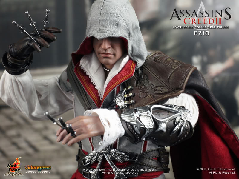 Ezio Auditore 1/6 - Assassin's Creed II Hot Toys