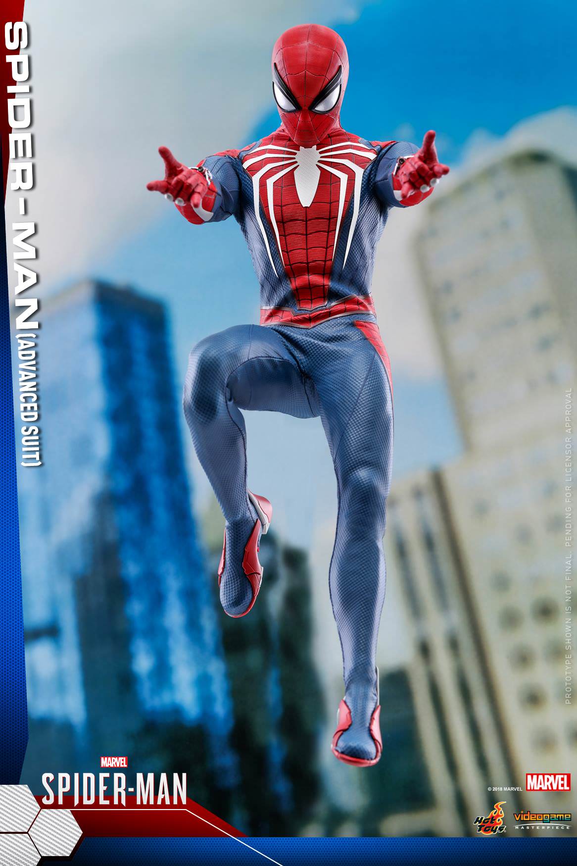 Spider-Man Advanced Suit 1/6 - Marvel's Spider-Man Hot Toys