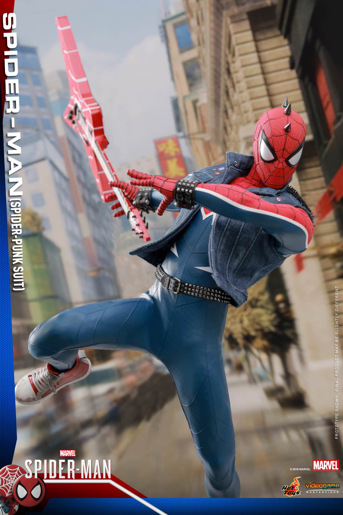 Spider-Man Spider-Punk Suit 1/6 - Marvel's Spider-Man Hot Toys