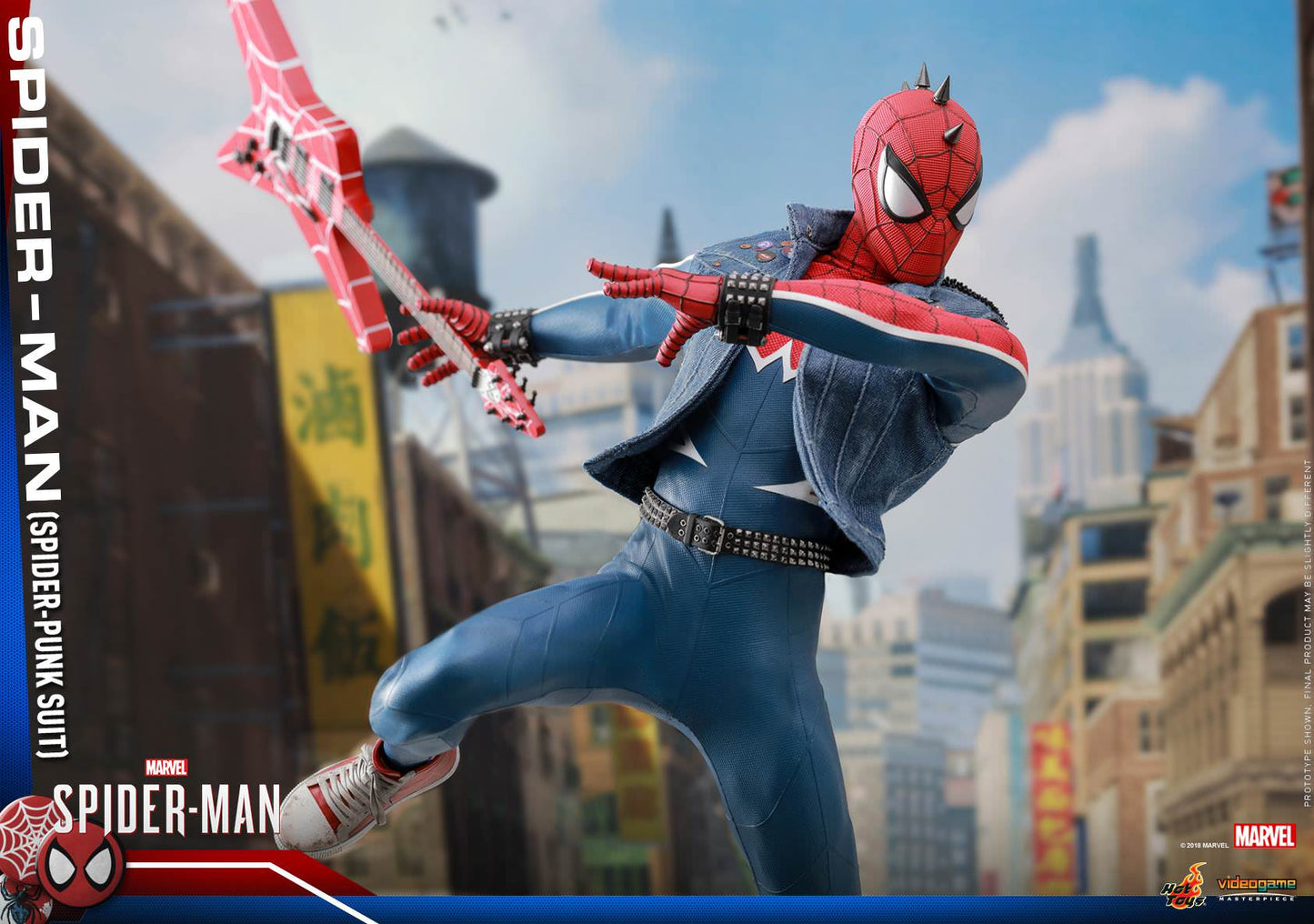 Spider-Man Spider-Punk Suit 1/6 - Marvel's Spider-Man Hot Toys