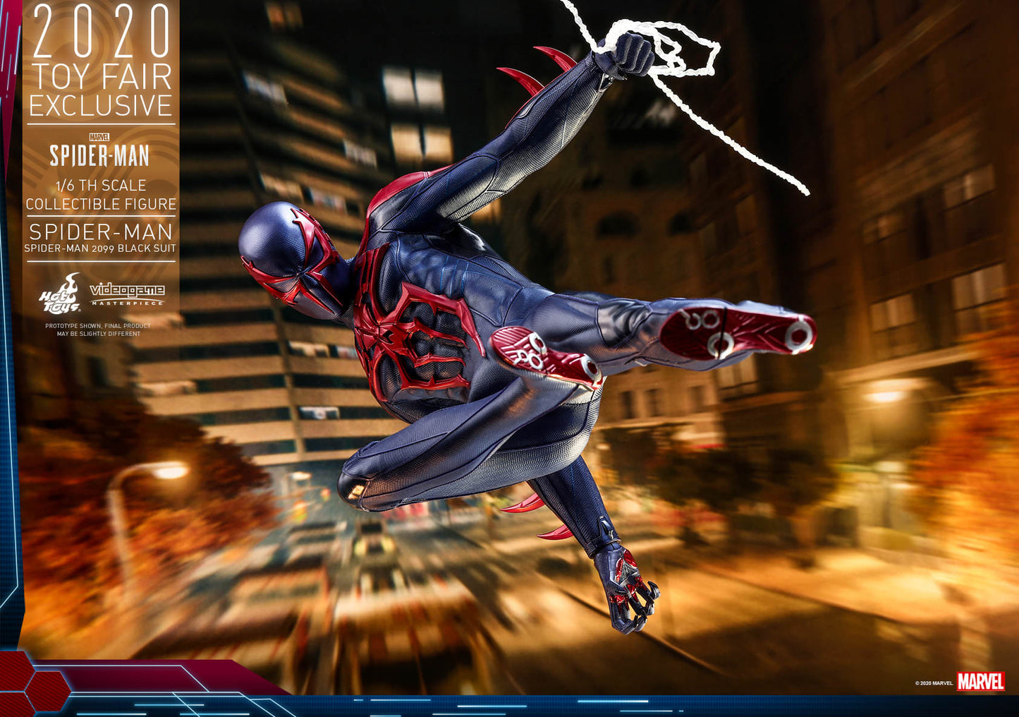 Spider-Man 2099 Black Suit - Marvel's Spider-Man Hot Toys