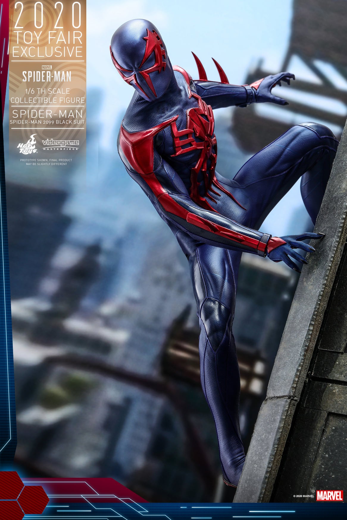 Spider-Man 2099 Black Suit - Marvel's Spider-Man Hot Toys