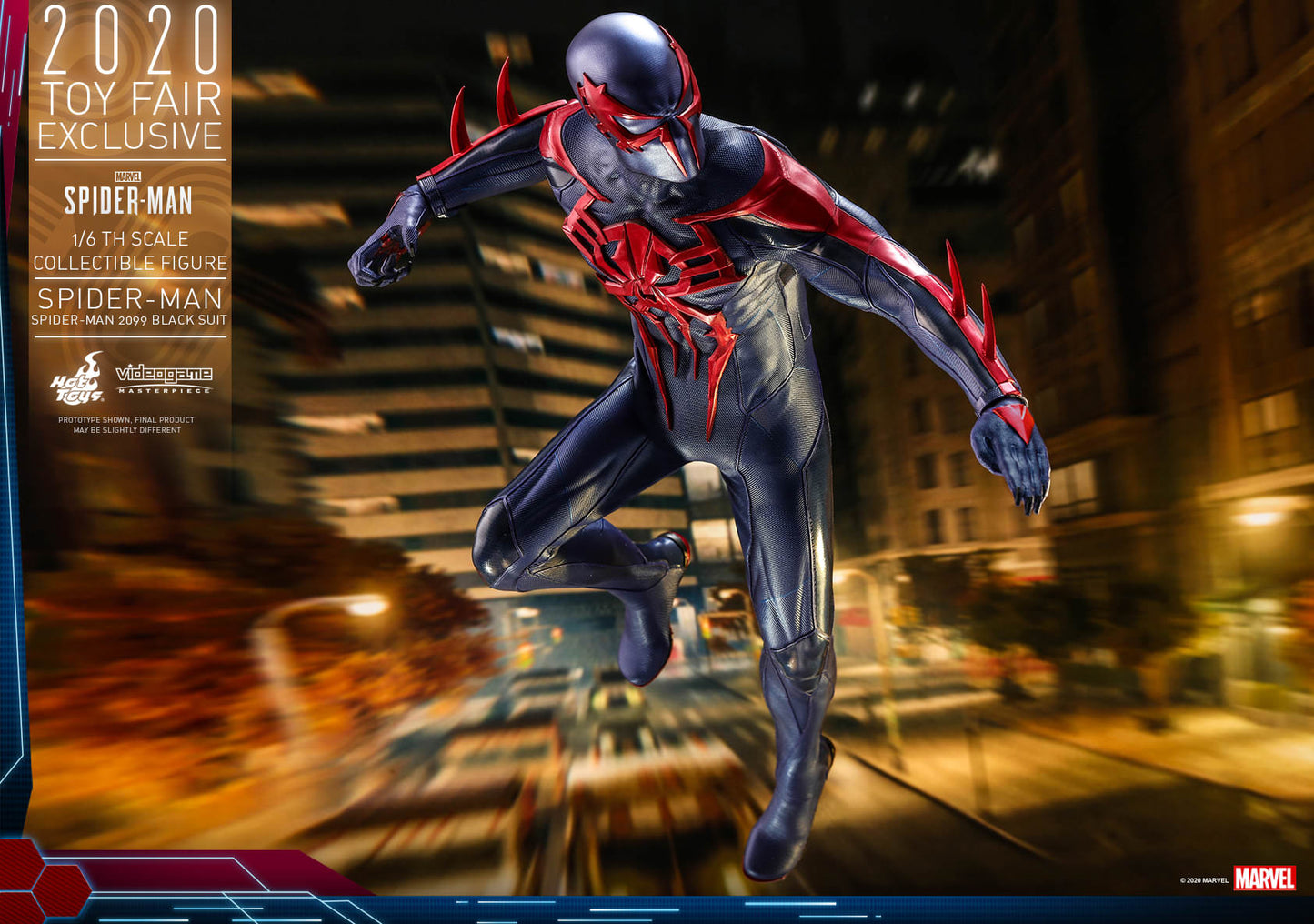 Spider-Man 2099 Black Suit - Marvel's Spider-Man Hot Toys