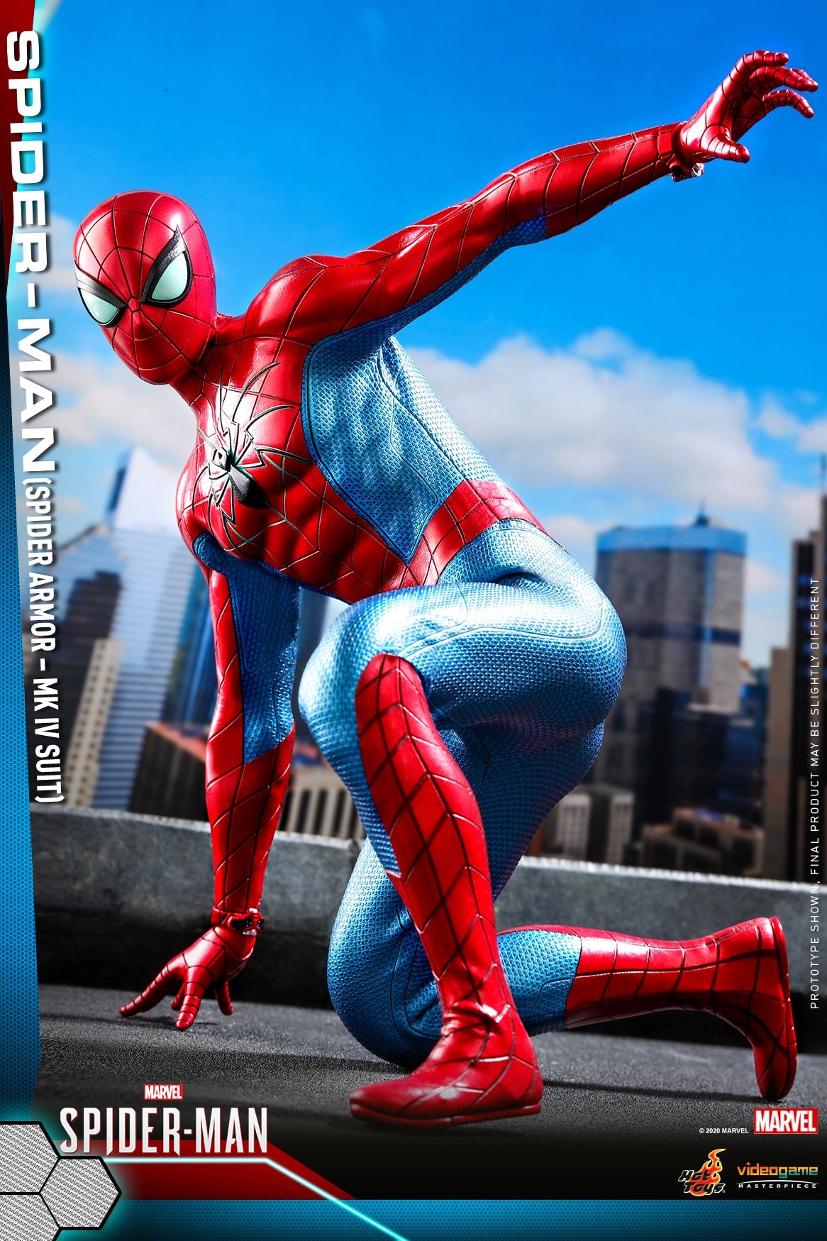 Spider-Man Spider Armor MK IV Suit 1/6 - Marvel's Spider-Man Hot Toys