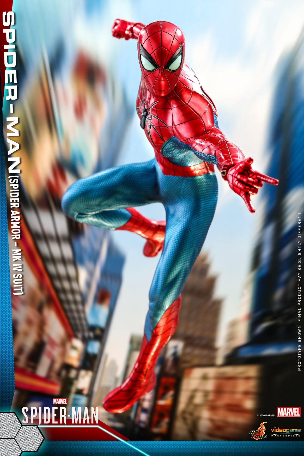Spider-Man Spider Armor MK IV Suit 1/6 - Marvel's Spider-Man Hot Toys