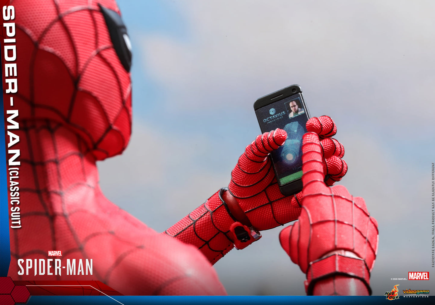 Spider-Man Classic Suit 1/6 - Marvel's Spider-Man Hot Toys