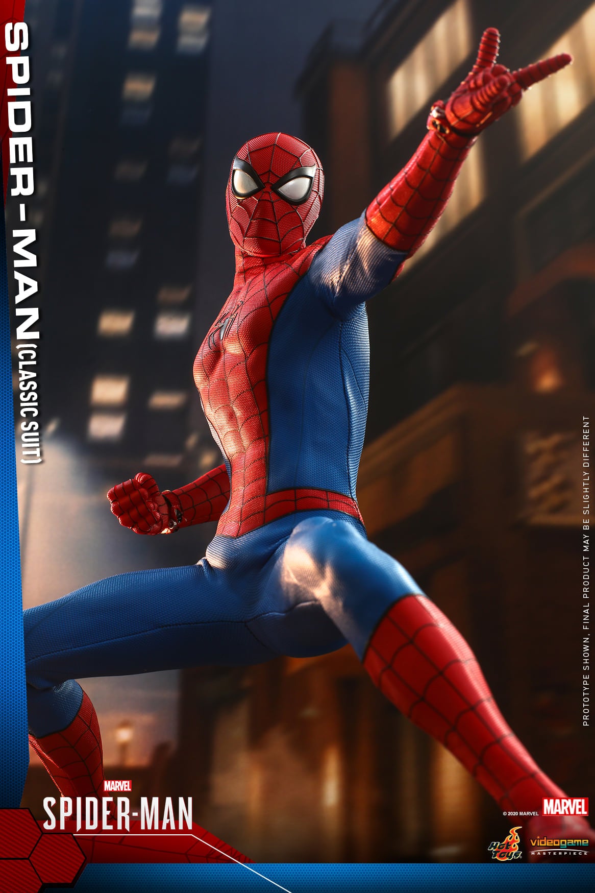 Spider-Man Classic Suit 1/6 - Marvel's Spider-Man Hot Toys