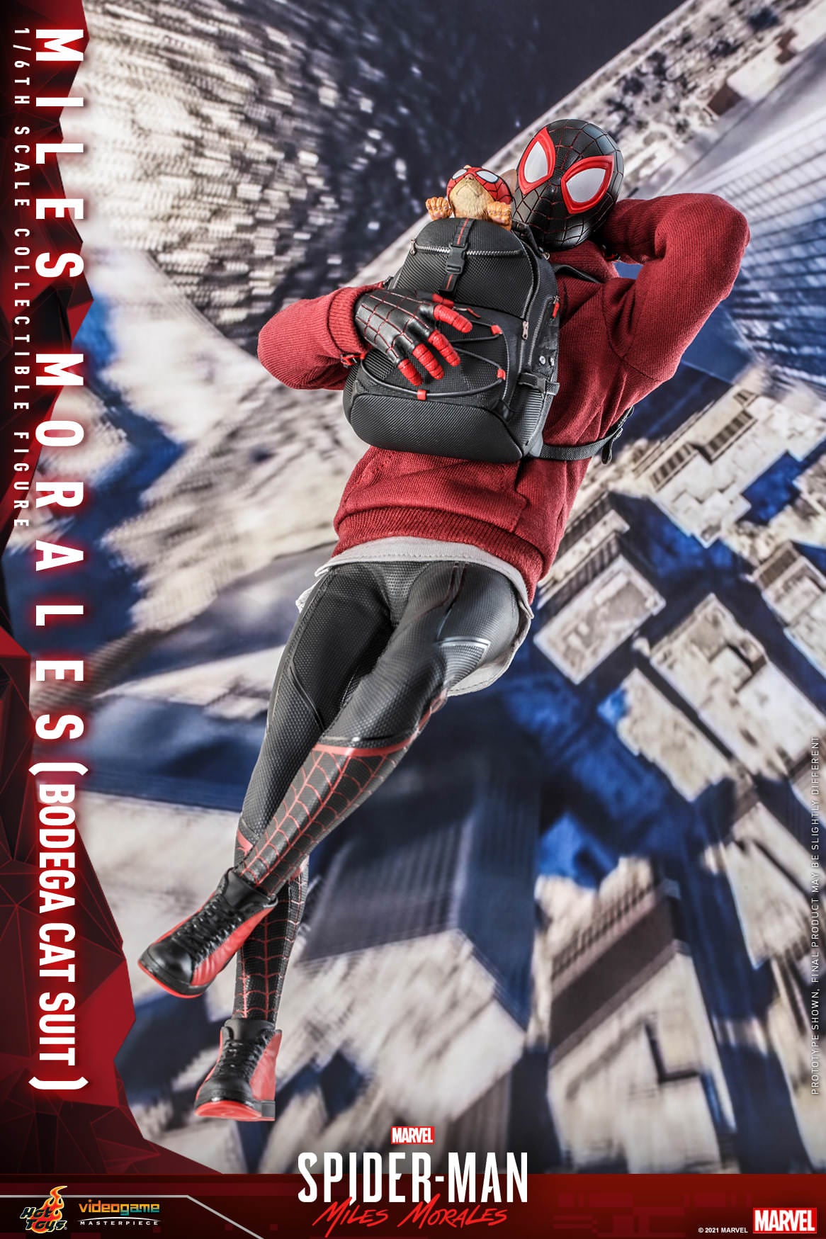 Miles Morales Bodega Cat Suit 1/6 - Marvel's Spider-Man: Miles Morales Hot Toys