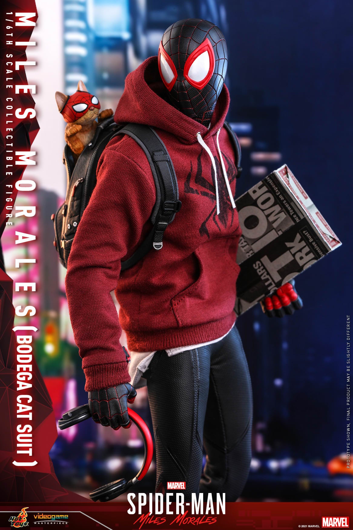 Miles Morales Bodega Cat Suit 1/6 - Marvel's Spider-Man: Miles Morales Hot Toys