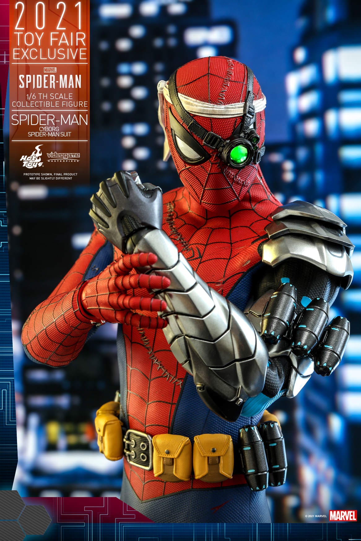 Spider-Man Cyborg Spider-Man Suit 1/6 - Marvel's Spider-Man Hot Toys