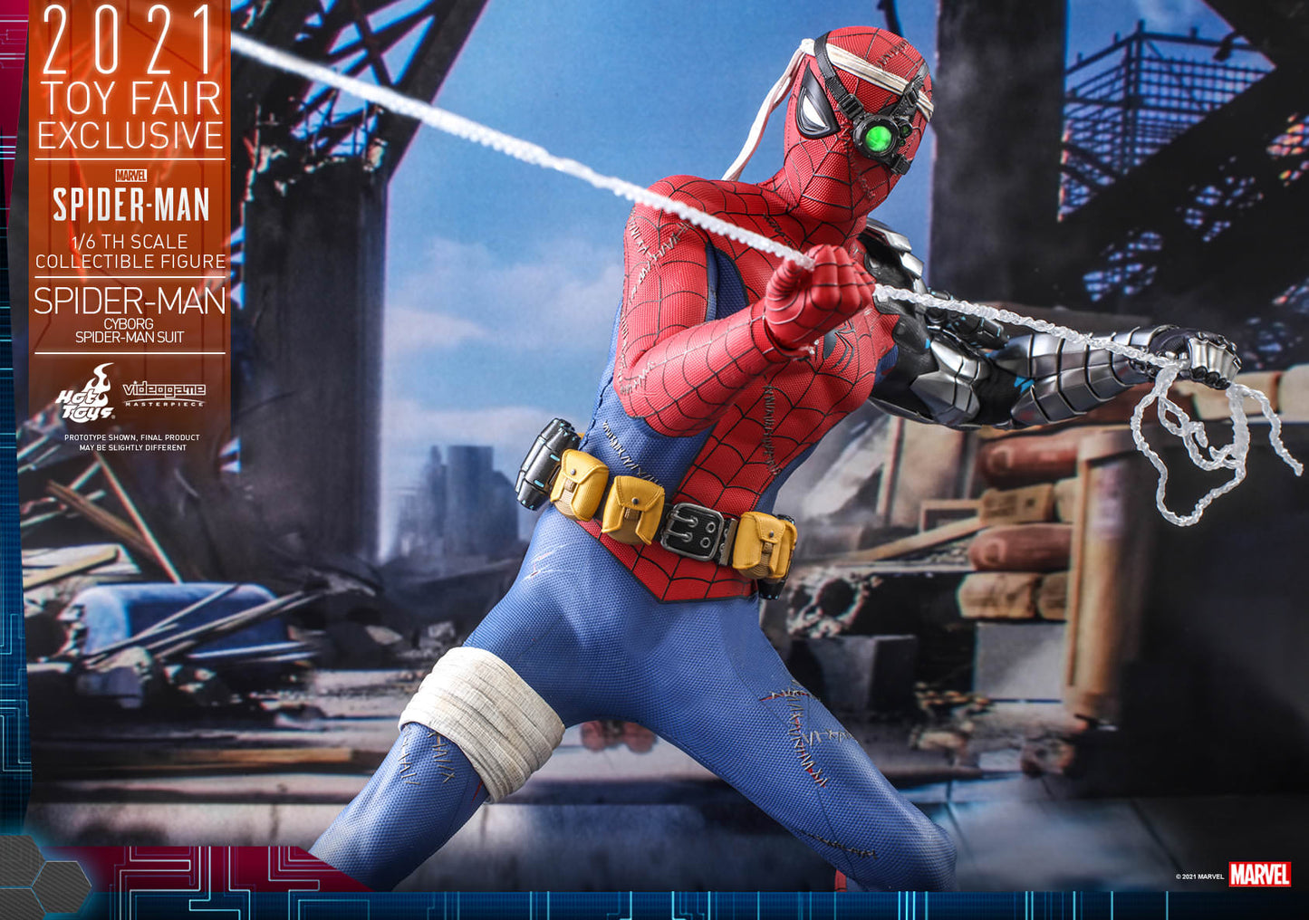 Spider-Man Cyborg Spider-Man Suit 1/6 - Marvel's Spider-Man Hot Toys