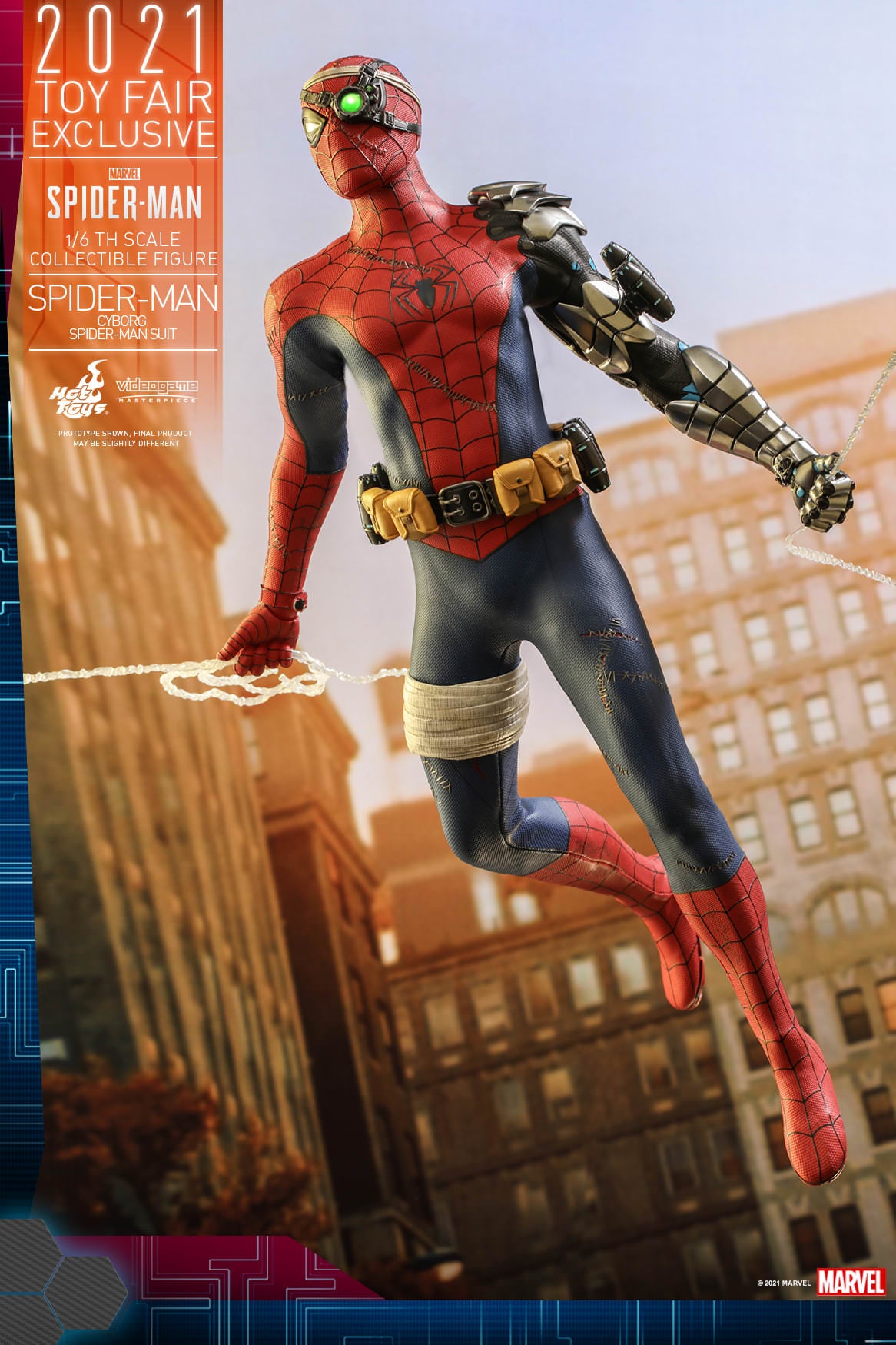 Spider-Man Cyborg Spider-Man Suit 1/6 - Marvel's Spider-Man Hot Toys