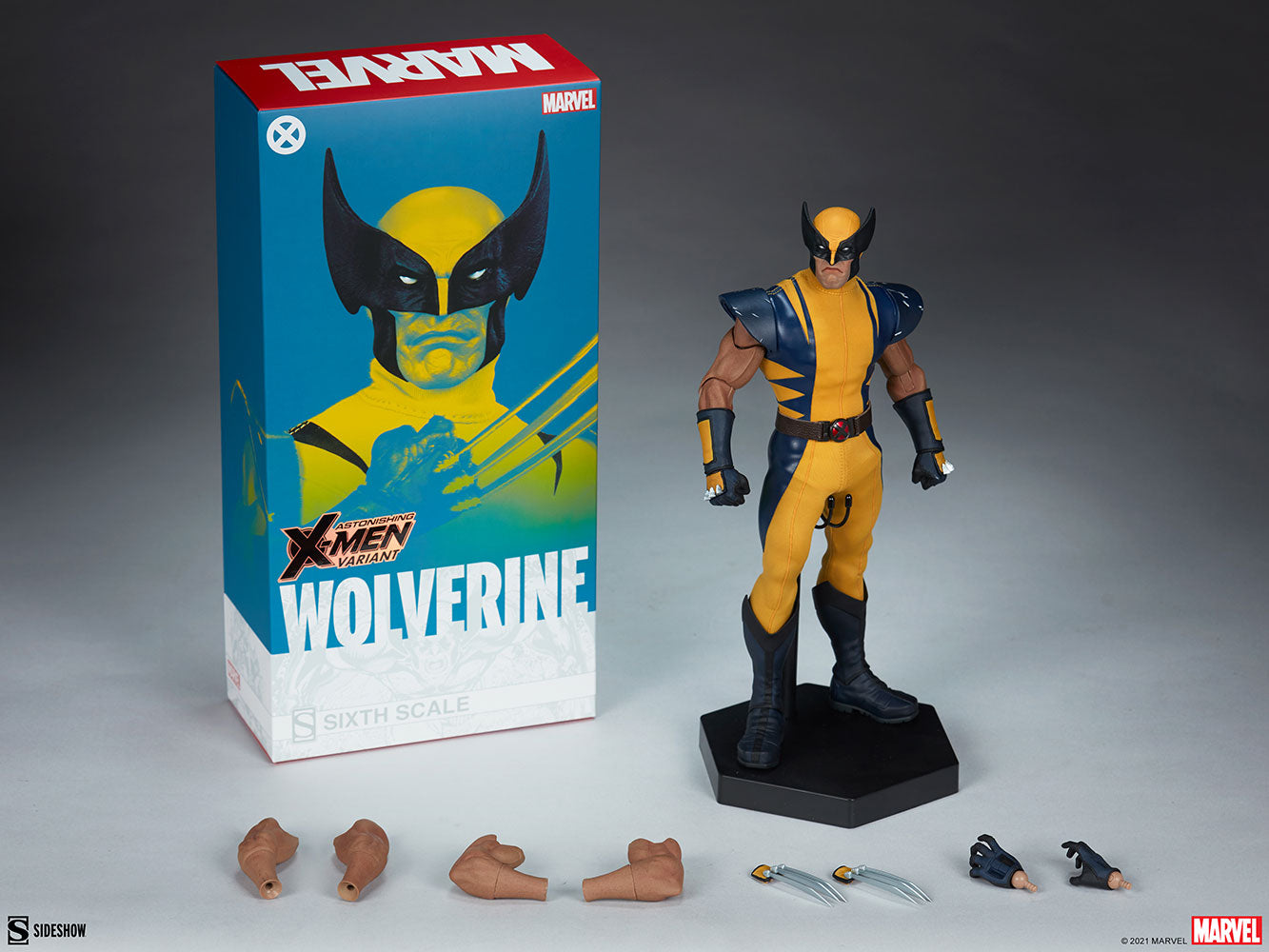 Wolverine Astonishing Version 1/6 - Marvel Comics Sideshow