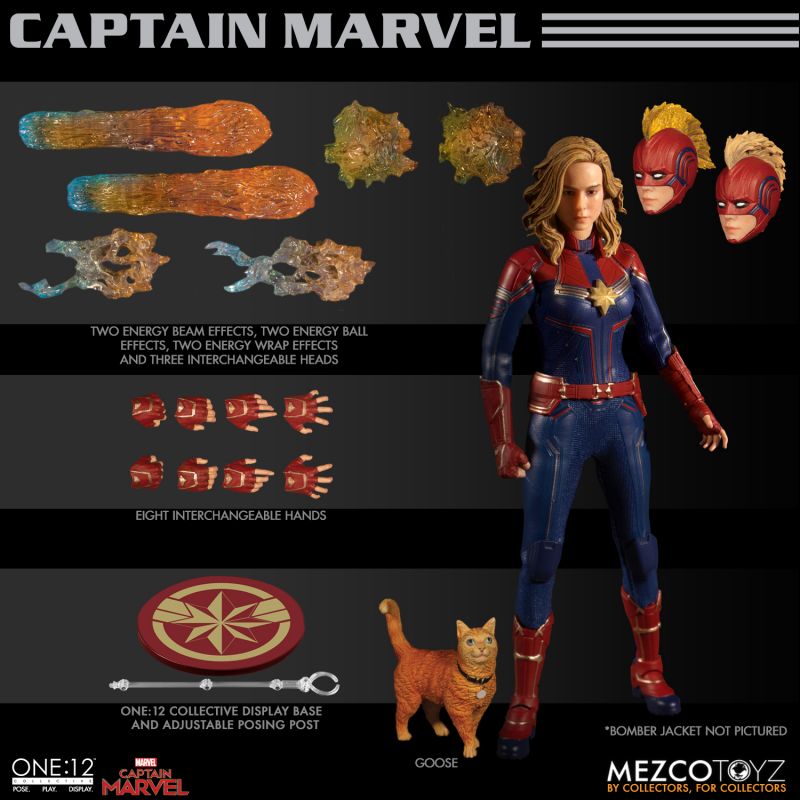 Captain Marvel One:12 - Captain Marvel Mezco Toyz