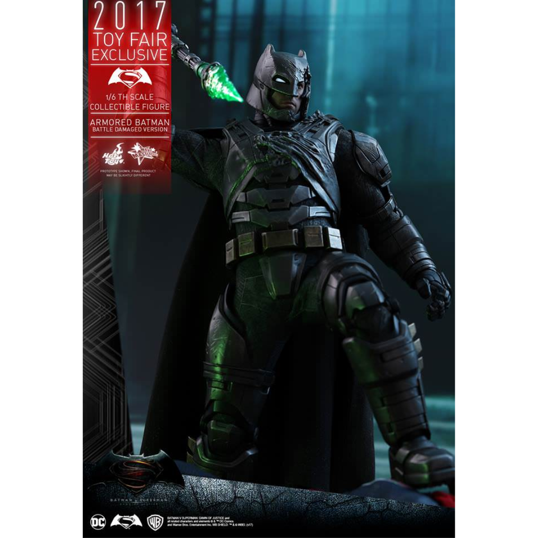 Armored Batman Battle Damaged Exclusive 1/6 - Batman vs. Superman Hot Toys