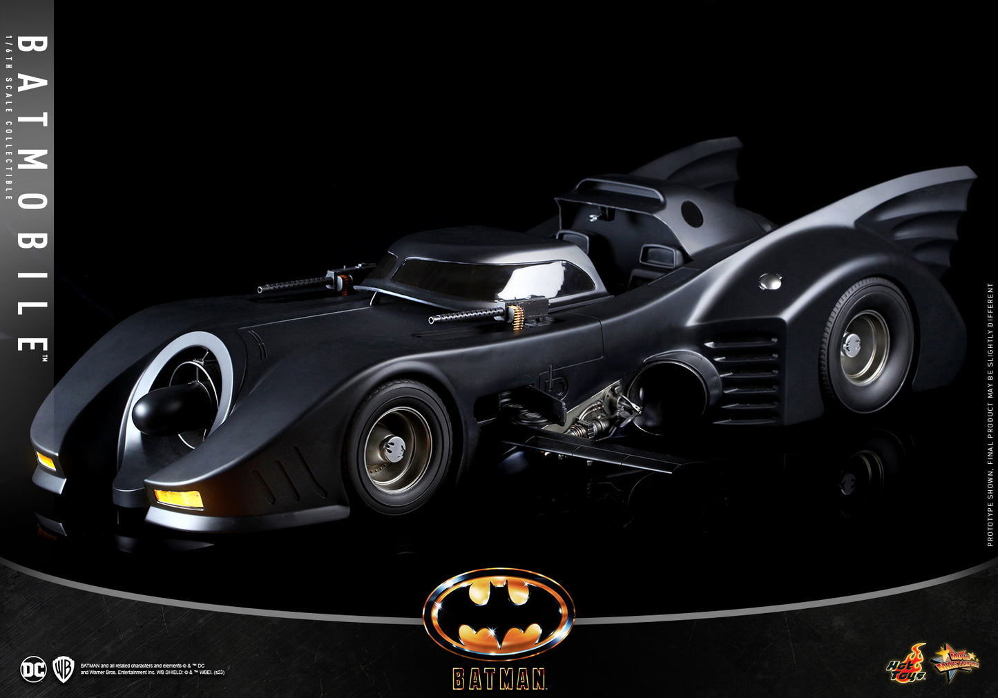 Batmobile 1989 - Dc: Batman 1989 Hot Toys