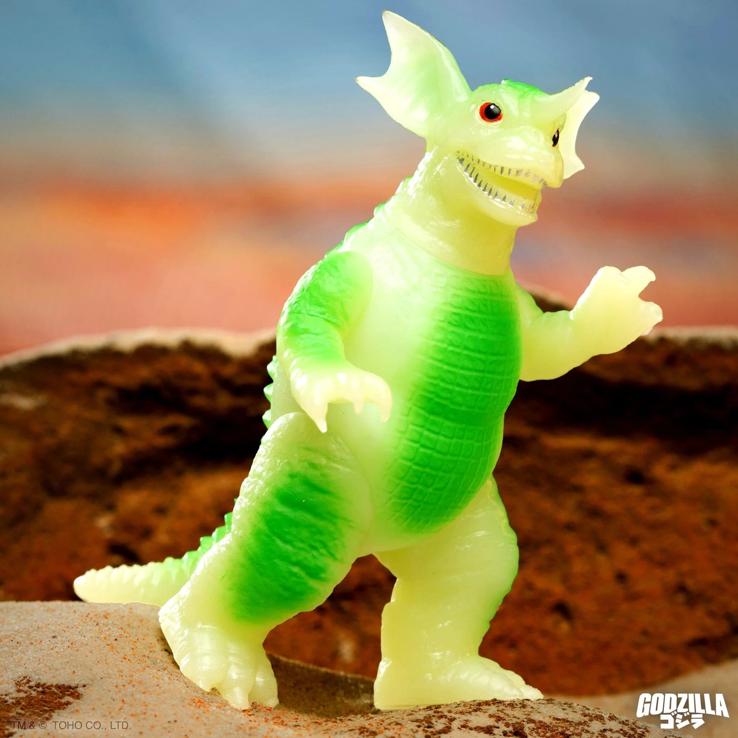 Baragon (Glow) - Toho ReAction Super7 SDCC 2024