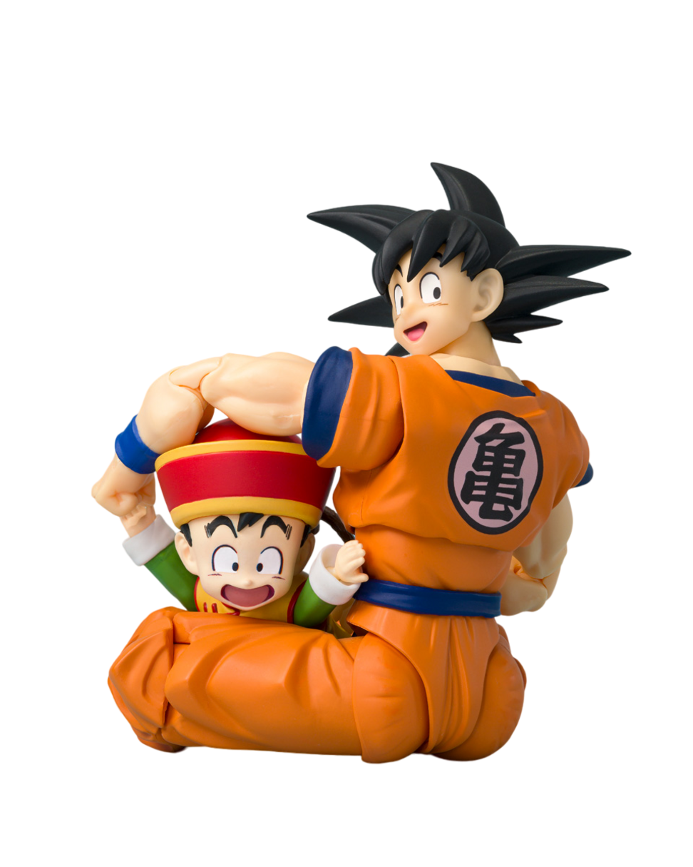 Son Goku & Son Gohan Kid & Kintoun - Dragon Ball Z S.H.Figuarts Sdcc 2024