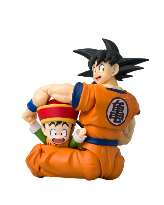 Son Goku & Son Gohan Kid & Kintoun - Dragon Ball Z S.H.Figuarts Sdcc 2024