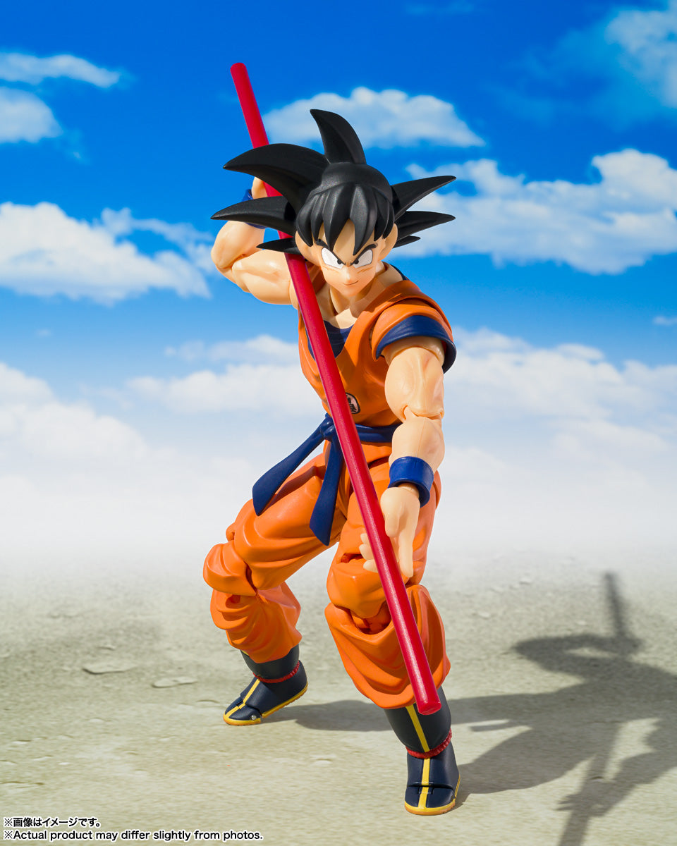 Son Goku & Son Gohan Kid & Kintoun - Dragon Ball Z S.H.Figuarts Sdcc 2024