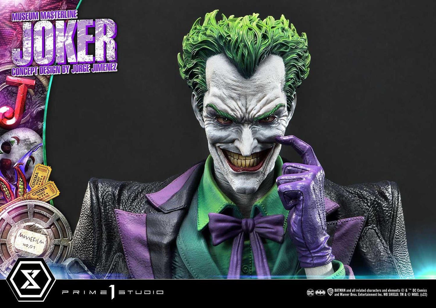 The Joker By Jorge Jimenez Dx Bonus - Dc Comics Batman Museum Masterline Prime 1 Studios