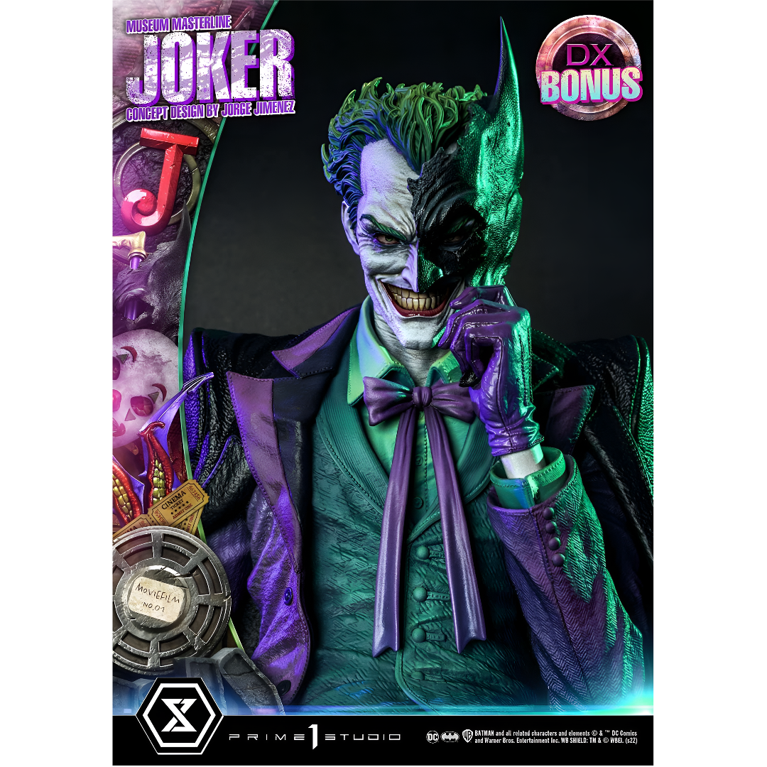 The Joker By Jorge Jimenez Dx Bonus - Dc Comics Batman Museum Masterline Prime 1 Studios