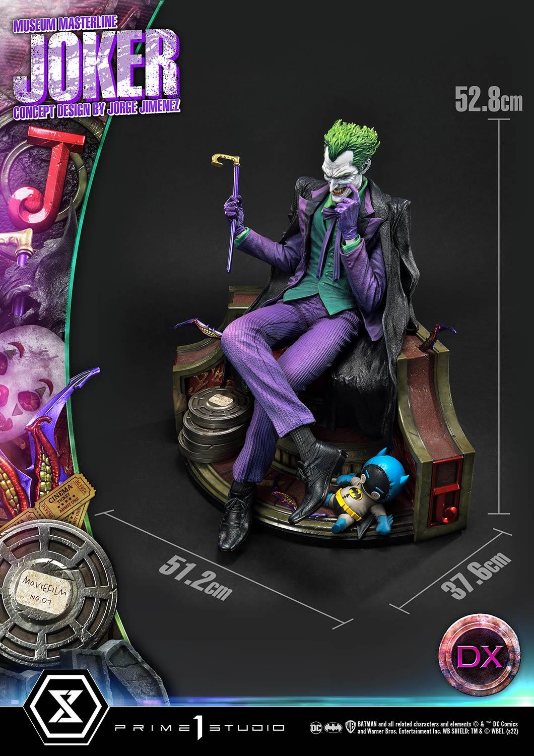 The Joker By Jorge Jimenez Dx Bonus - Dc Comics Batman Museum Masterline Prime 1 Studios