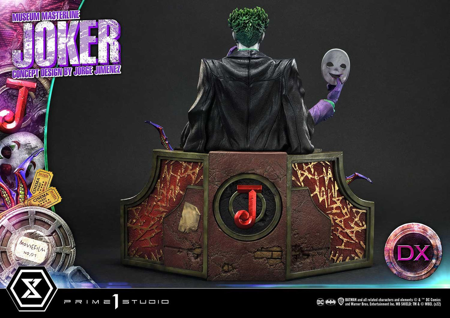 The Joker By Jorge Jimenez Dx Bonus - Dc Comics Batman Museum Masterline Prime 1 Studios