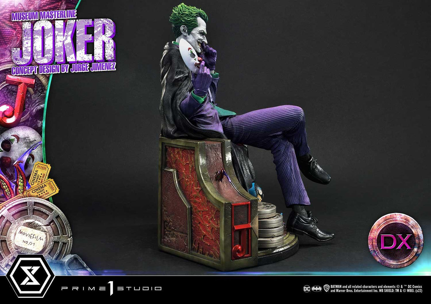 The Joker By Jorge Jimenez Dx Bonus - Dc Comics Batman Museum Masterline Prime 1 Studios