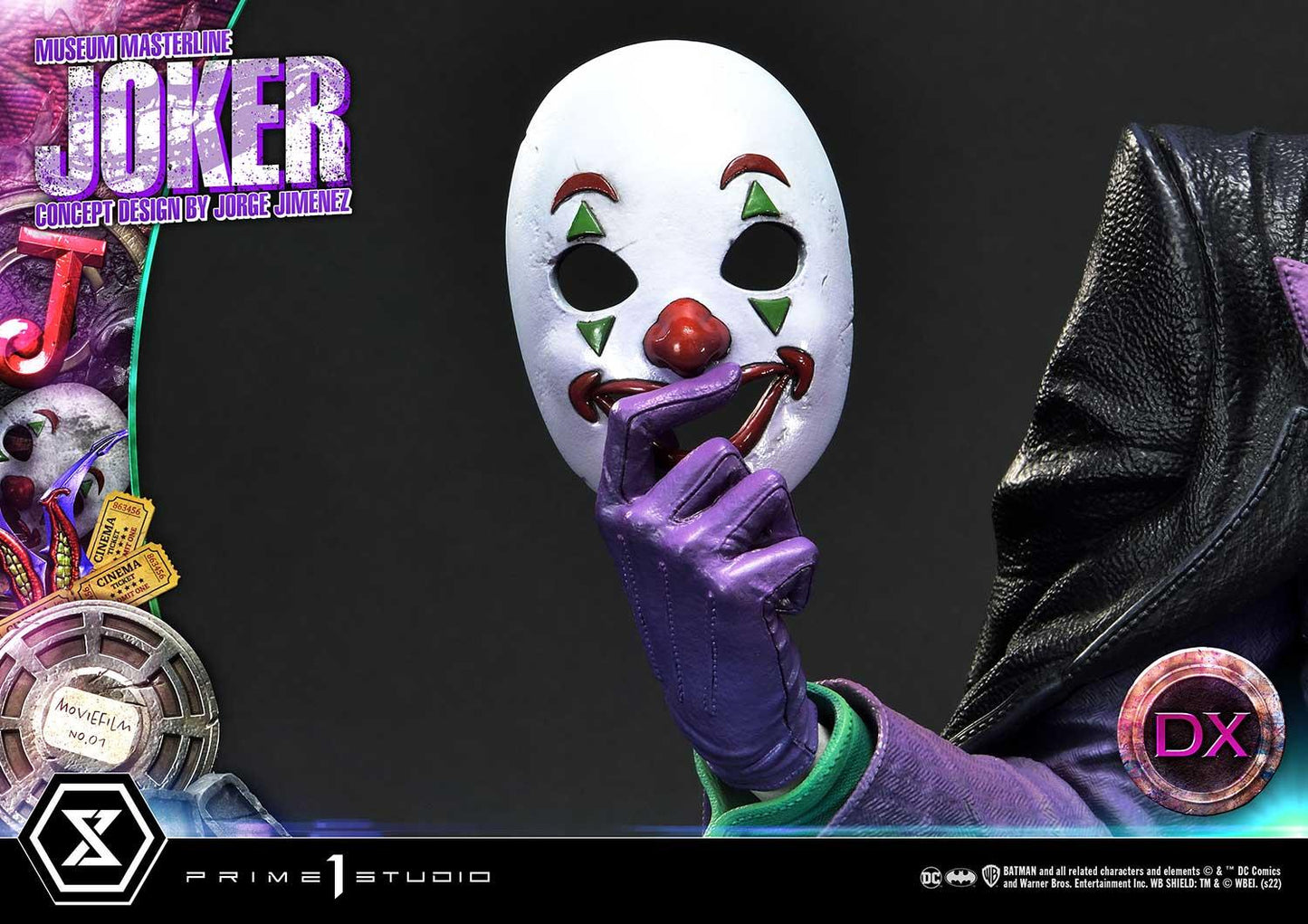 The Joker By Jorge Jimenez Dx Bonus - Dc Comics Batman Museum Masterline Prime 1 Studios