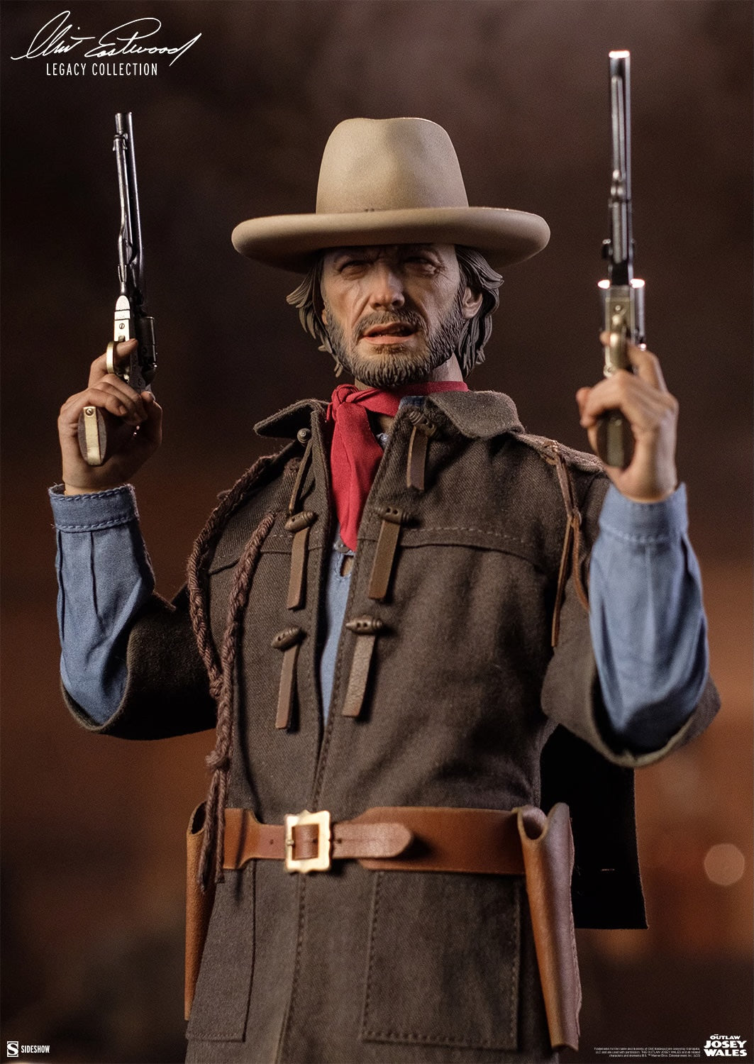 Josey Wales Limited Edition 1/6 - Outlaw Josey Wales Sideshow