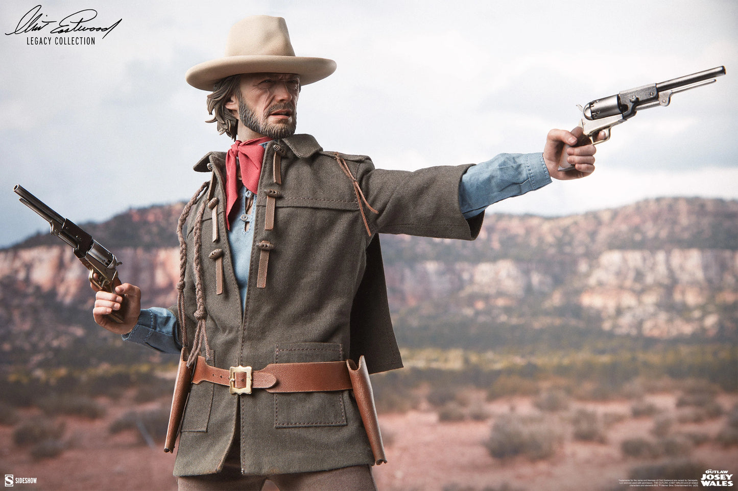 Josey Wales Limited Edition 1/6 - Outlaw Josey Wales Sideshow