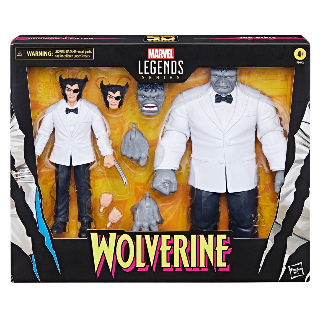 Joe Fixit & Patch (2-Pack) - Wolverine: 50Th Anniversary Marvel Hasbro Legends