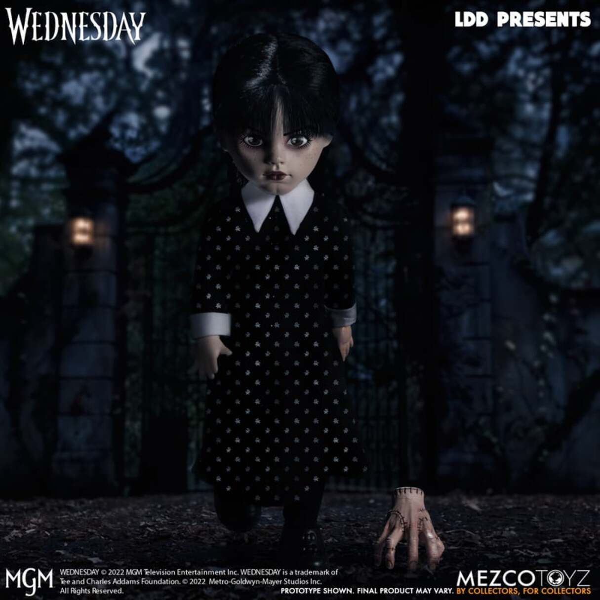 Merlina Addams Living Dead Dolls - Wednesday Mezco Toyz