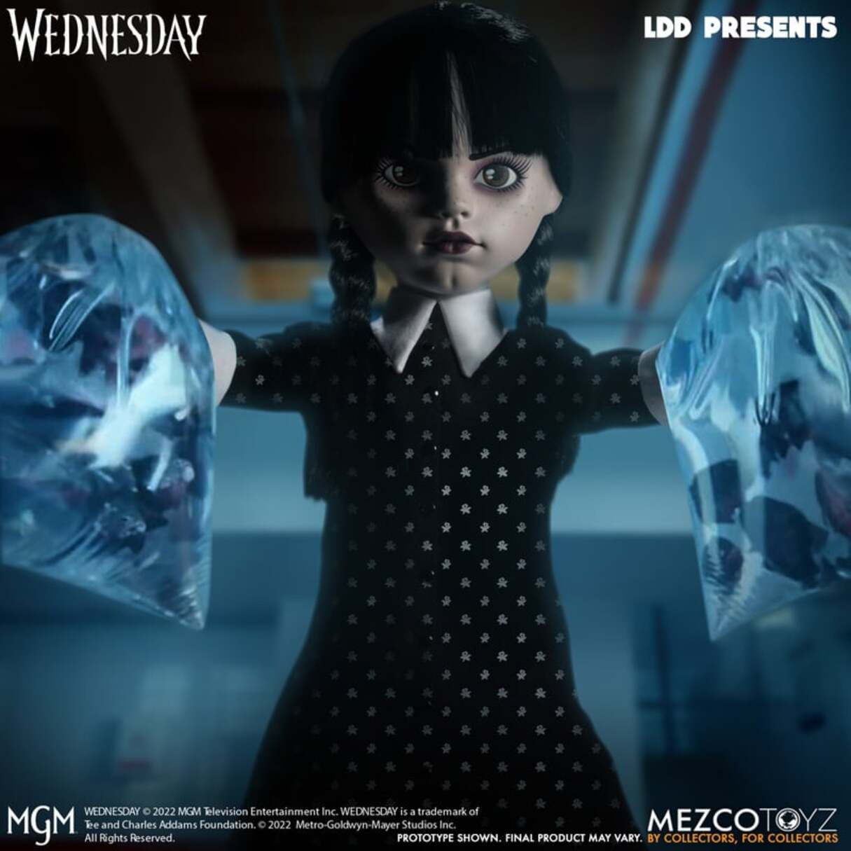 Merlina Addams Living Dead Dolls - Wednesday Mezco Toyz