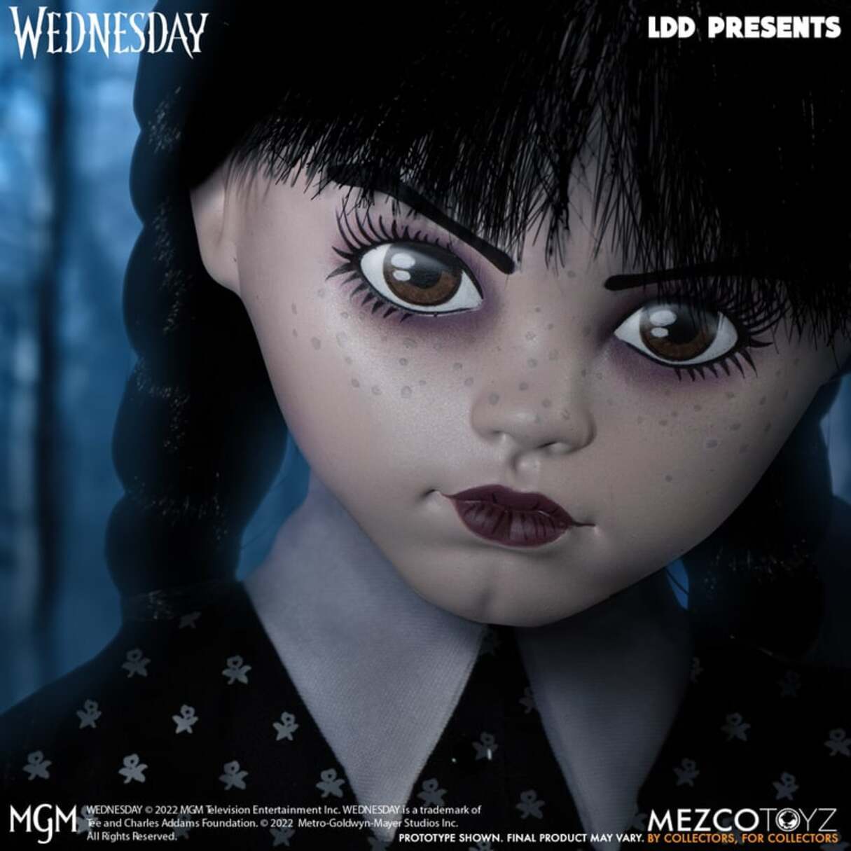 Merlina Addams Living Dead Dolls - Wednesday Mezco Toyz