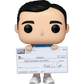 Michael Scott Con Cheque 1395 - The Office Funko Pop! Television